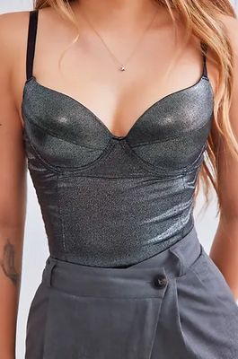 Soft Lycralı Crop Top - Thumbnail