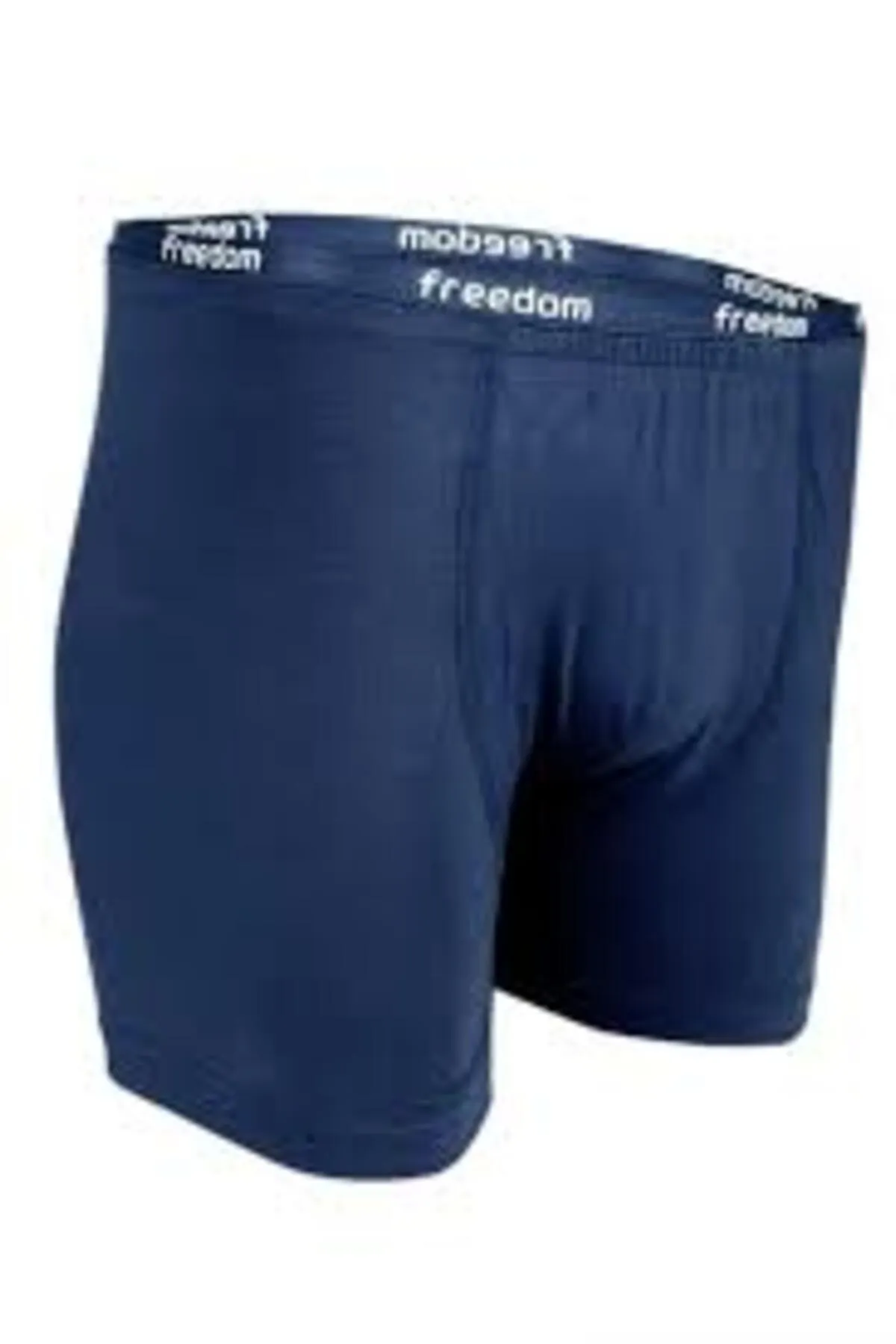 Erkek Bambu Boxer Freedom Yazılı Lastikli - Thumbnail